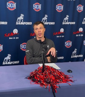 Samford Falls in Battle for First Place with Chattanooga