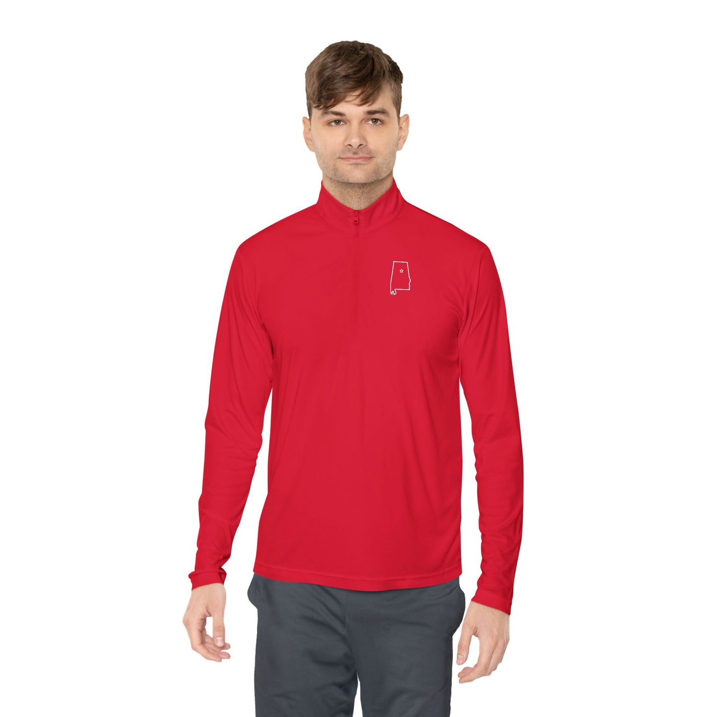 State Outline Quarter-Zip Pullover