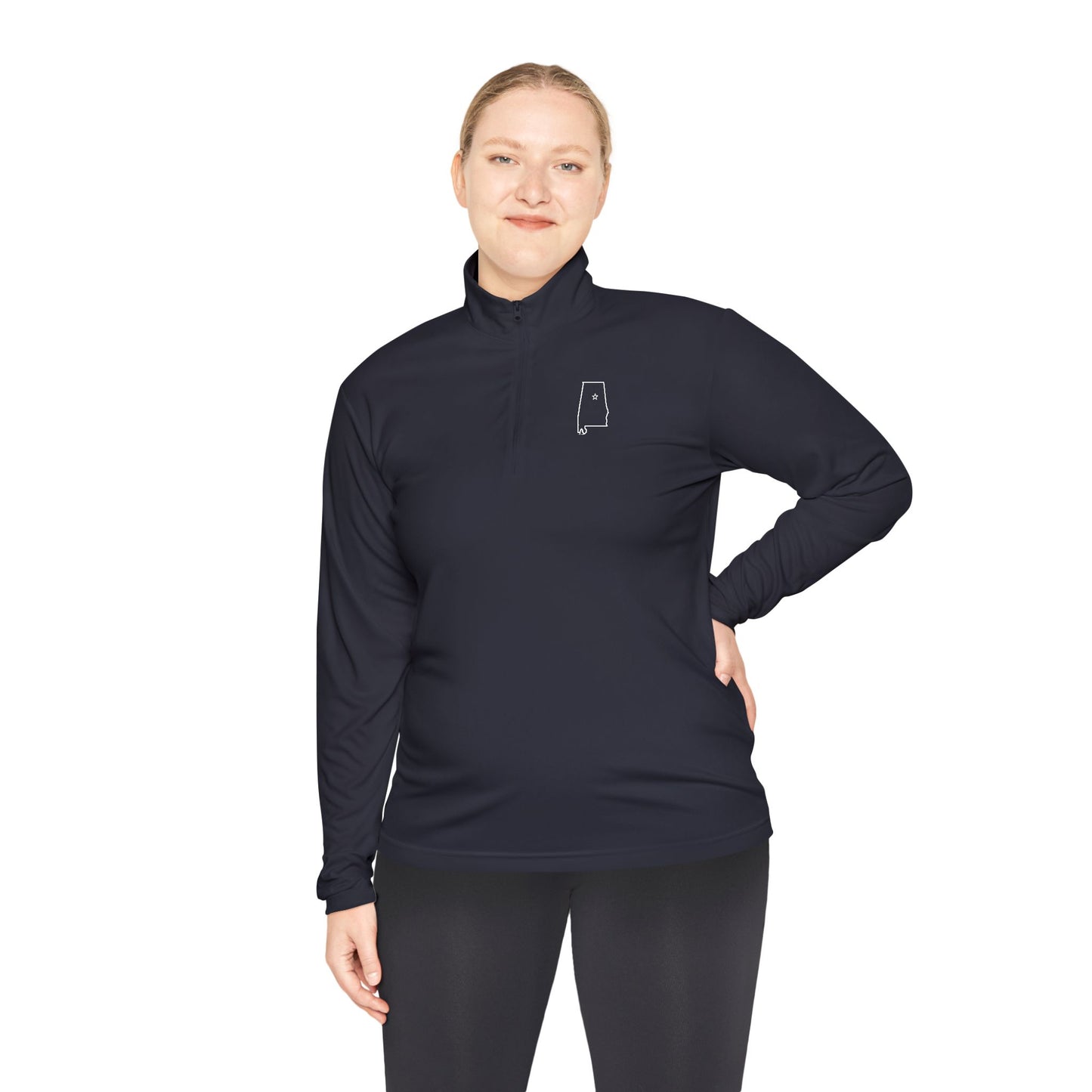 State Outline Quarter-Zip Pullover