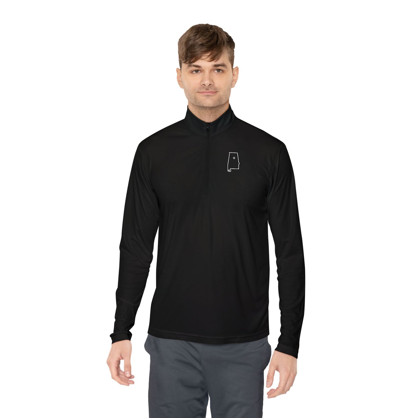 State Outline Quarter-Zip Pullover