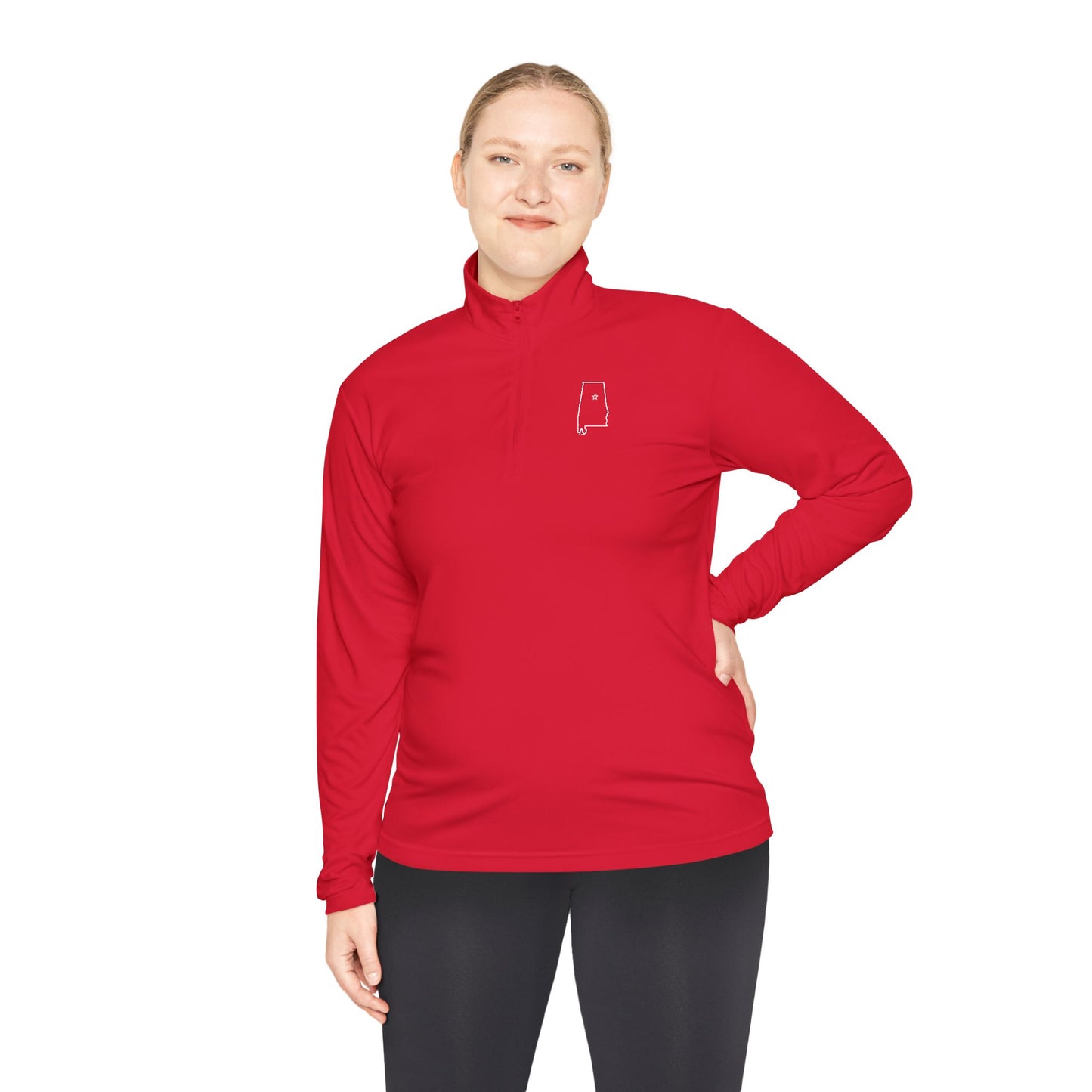 State Outline Quarter-Zip Pullover