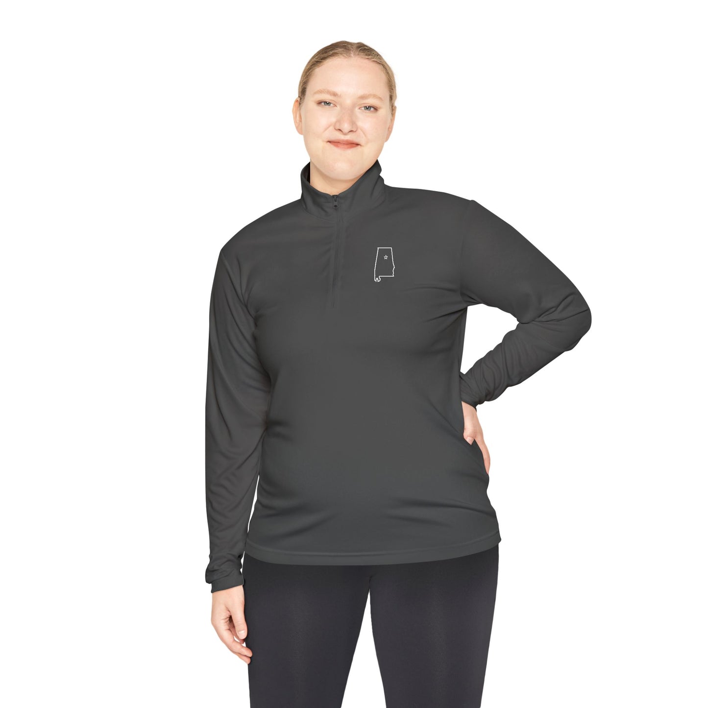 State Outline Quarter-Zip Pullover