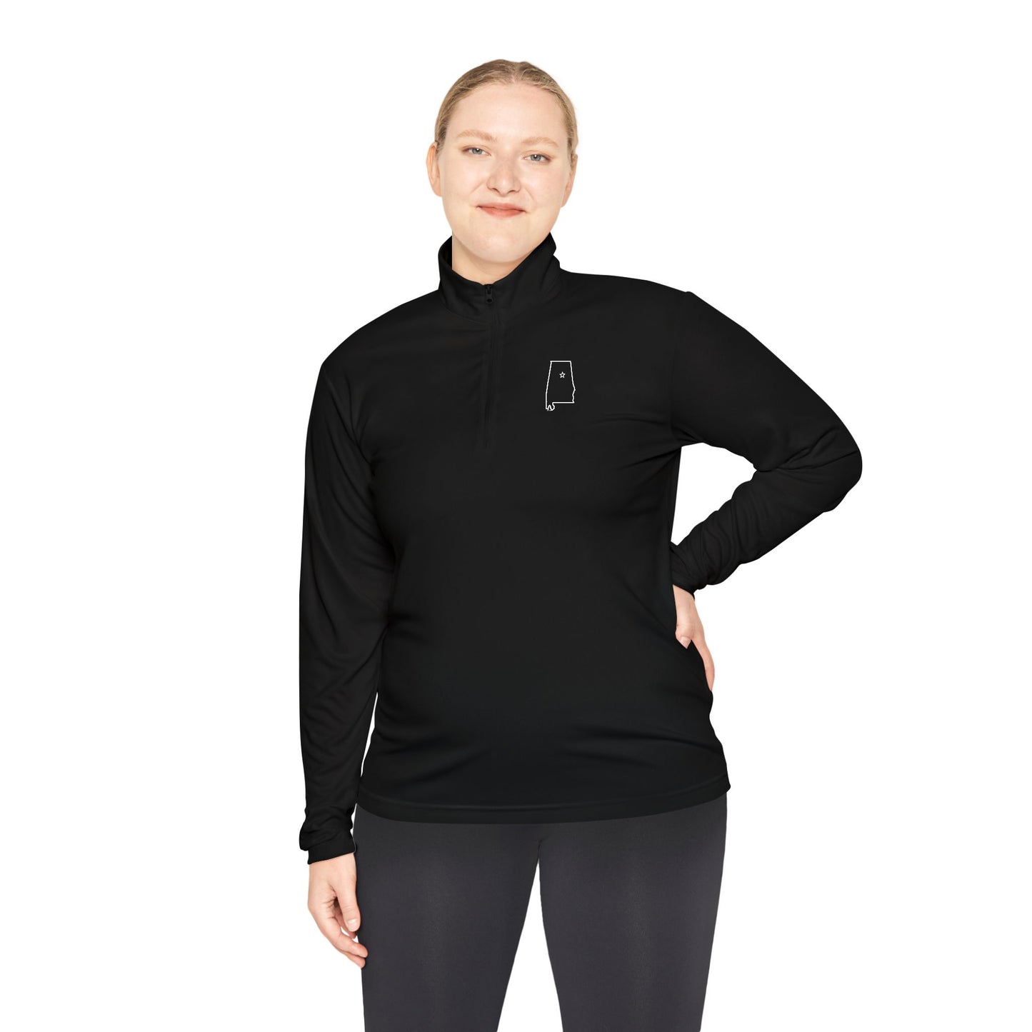 State Outline Quarter-Zip Pullover