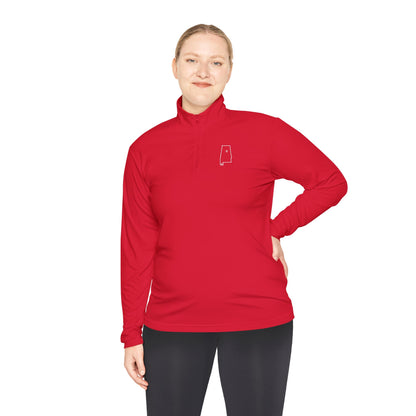 State Outline Quarter-Zip Pullover